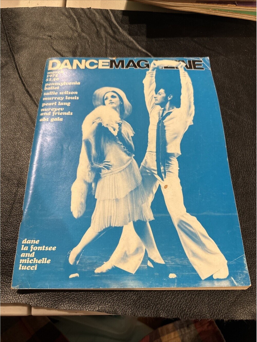 Dance Magazine No. 3 March 1975 Vintage Magazine RARE HTF